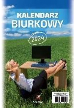 Kalendarz 2024 biurkowy A5 pionowy stojący MIX