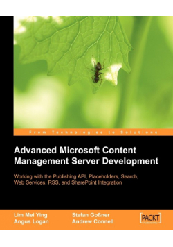 Advanced Microsoft Content Management Server Development