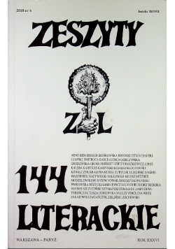 Zeszyty literackie 102