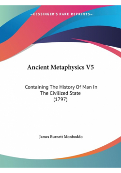 Ancient Metaphysics V5