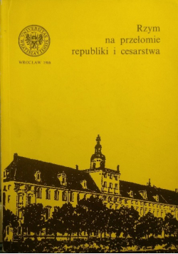 Rzym na przełomie republiki i cesarstwa