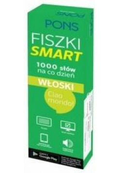 Fiszki smart 1000 słów Włoski na co dzień