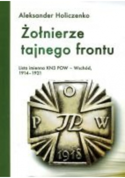 Żołnierze tajnego frontu dedykacja autora