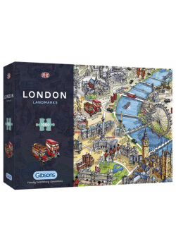 Puzzle 1000 Zabytki Londynu G3