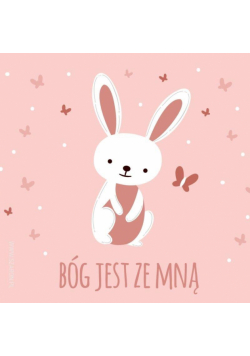 Podstawka korkowa - Bóg jest ze mną