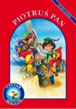 Czytam, maluję. Duże litery - Piotruś Pan