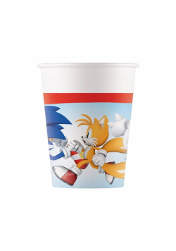 Kubeczki papierowe Sonic, 200ml 8szt