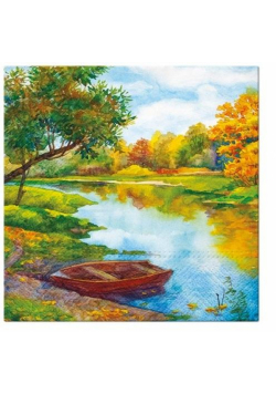 Serwetki Rzeka 33x33cm 20szt
