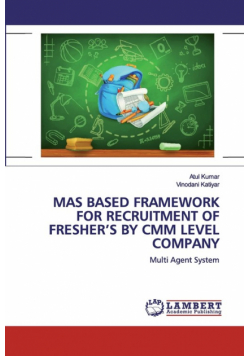 Mas Based Framework For Recruitment Of Fresher's By Cmm Level Company