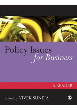 Policy Issues for Business