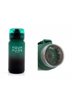 Bidon Aqua Pure 400ml green/black ASTRA