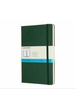 Notes Classic L 13x21 tw. kropki mirtowa zieleń