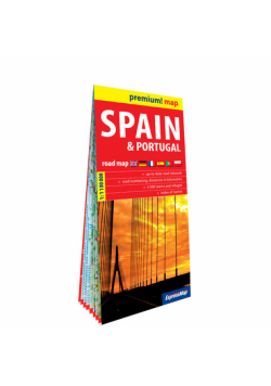 Hiszpania i Portugalia (Spain&Portugal) mapa samochodowa w kartonowej oprawie 1:1 100 000