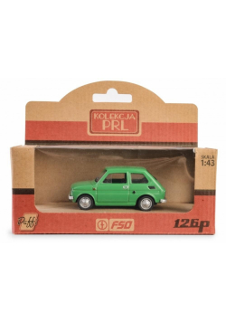 Kolekcja PRL Fiat 126p zielony