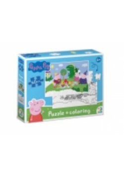Puzzle 60 Peppa Pig 2 in 1