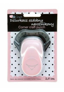 Dziurkacz ozdobny 25mm narożnikowy zaokrąglacz