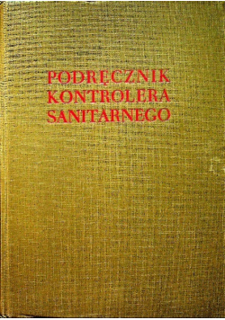 Podręcznik Kontrolera Sanitarnego