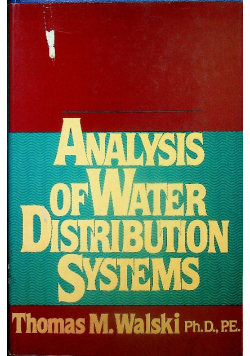 Analysis of Water Distribution Systems