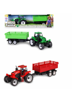 Mini Farma Traktor z przyczepą