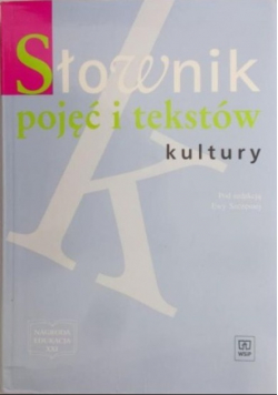 Słownik pojęć i tekstów kultury