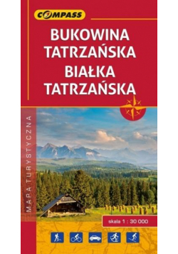 Mapa turystyczna - Bukowina/Białka Tatrzańska
