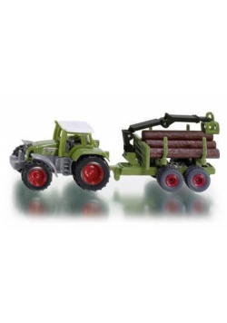 Siku 16 - Traktor z leśną przyczepą S1645
