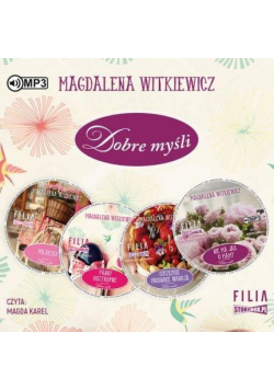 Pakiet: Dobre myśli T.1-4 audiobook