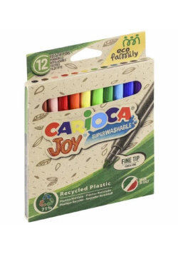 Pisaki EcoFamily Joy 12 kolorów CARIOCA