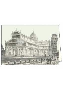 Karnet z kopertą ITW 010 Pisa Piazza Miracoli