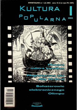 Kultura popularna Nr 1 / 2003
