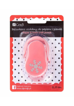 Dziurkacz ozdobny 2,5 cm śnieżynka 3