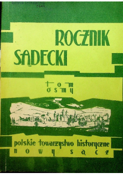 Rocznik sądecki tom ósmy