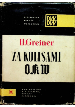 Za kulisami OKW