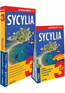 Sycylia 3w1 przewodnik+atlas+mapa
