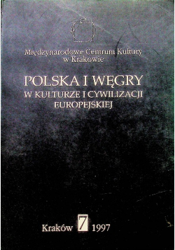 Polska i Węgry w kulturze i cywilizacji europejskiej