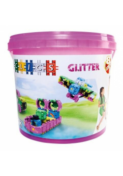 Klocki konstrukcyjne 8w1 - Glitter