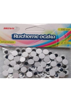 Ruchome oczka 10mm 100szt