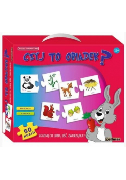 Puzzle edukacyjne Czyj to obiadek?