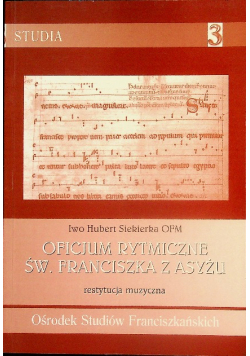 Oficjum rytmiczne św Franciszka z Asyżu