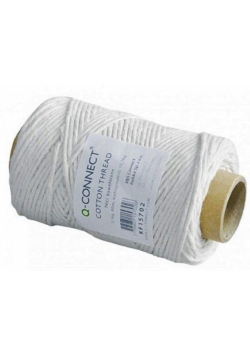 Nici bawełniane 100g 80m białe