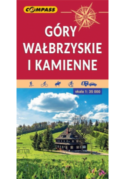 Mapa tur. - Góry Wałbrzyskie i Kamienne 1:35 000