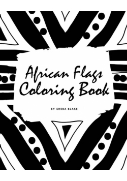 African Flags of the World Coloring Book for Children (8x10 Coloring Book / Activity Book)