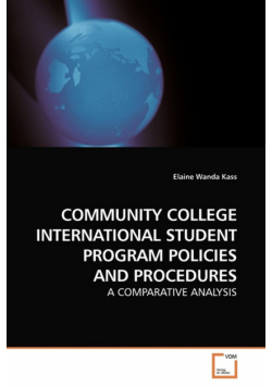 Community College International Student Program Policies And Procedures