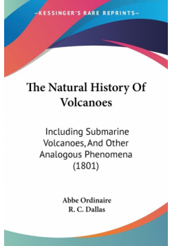 The Natural History Of Volcanoes
