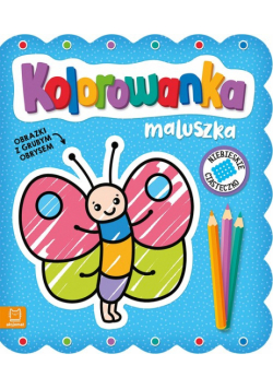 Kolorowanka maluszka Obrazki z grubym obrysem Niebieskie ciasteczko