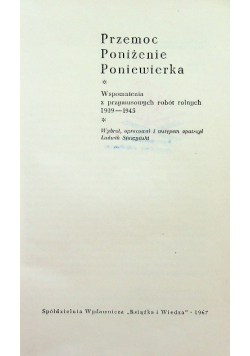 Pomoc poniżenie poniewierka