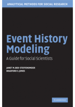 Event History Modeling: A Guide for Social Scientists