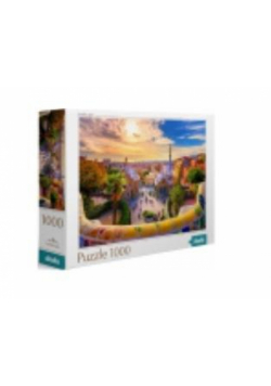 Puzzle 1000 Guell in Barcelona. Spain