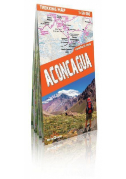 Trekking map Aconcagua 1:50 000 mapa