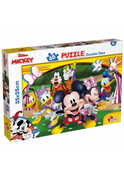 Puzzle dwustronne 48 Mickey